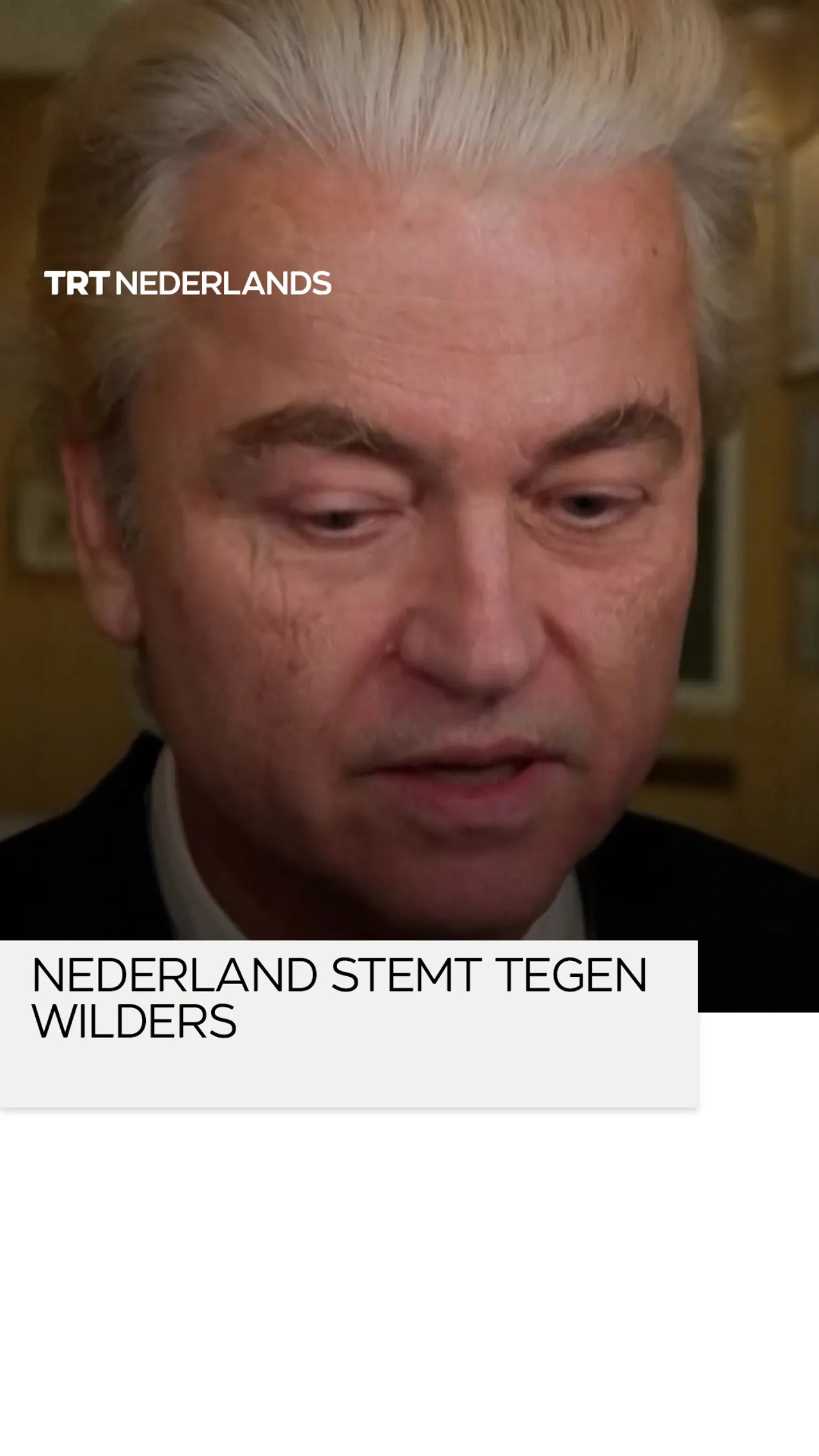 Nederlandse kiezers wijzen Europa's luidste islamofoob, Wilders, af, zo blijkt uit exitpolls