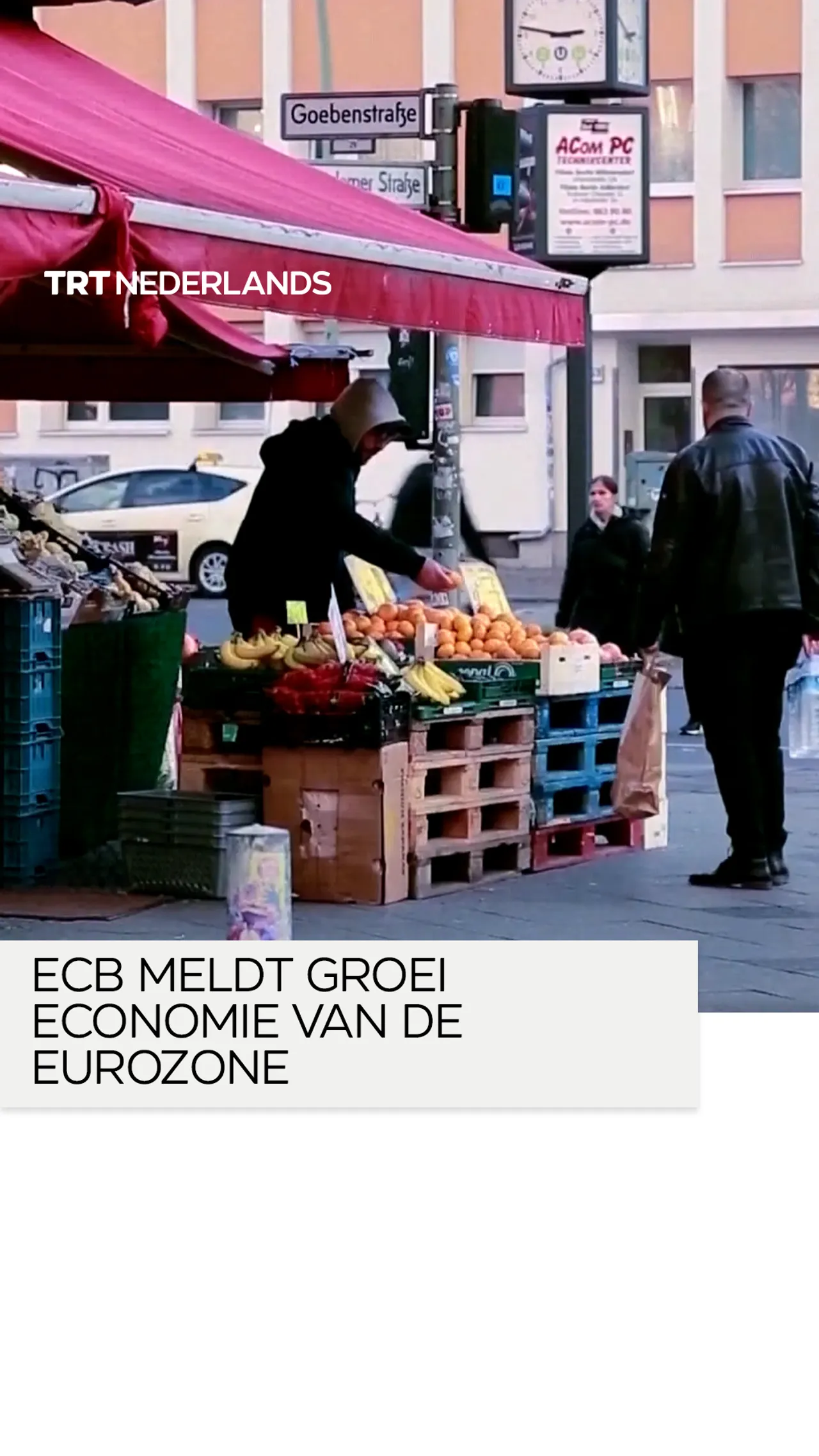 ECB meldt groei in economie van de eurozone, wel met “toegenomen onzekerheid en een sterkere euro"