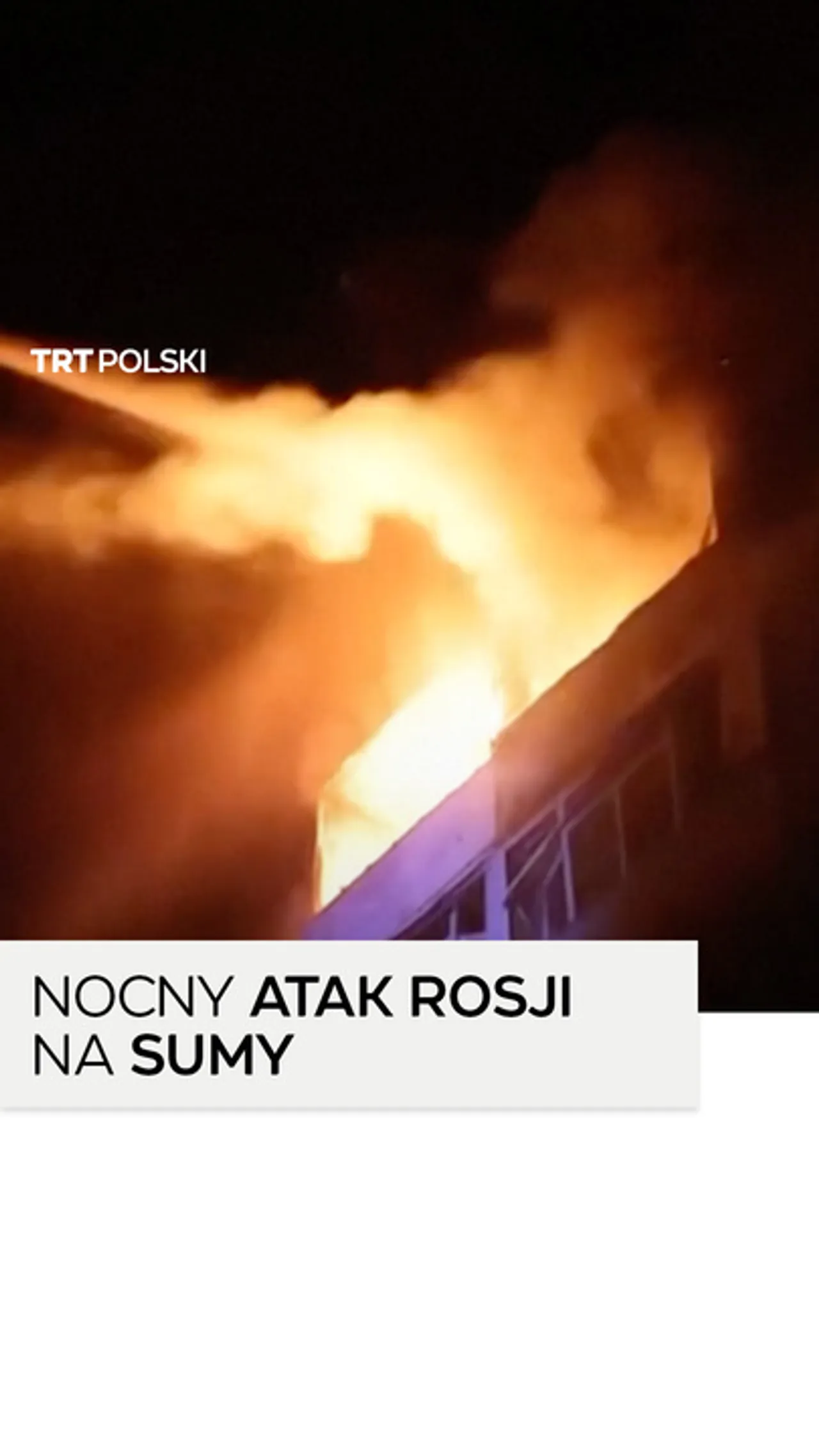 11 osób rannych w tym 4 dzieci po nocnym rosyjskim ataku na Sumy