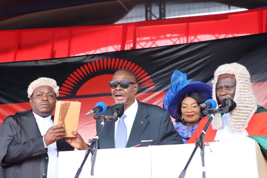 Malawi's Peter Mutharika sworn in after comeback win in elections