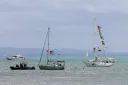 Onze nouveaux bateaux de la flottille humanitaire en route pour Gaza