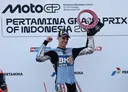 Kemenangan perdana Aldeguer warnai MotoGP Mandalika, Marquez-Alp Bezzecchi crash