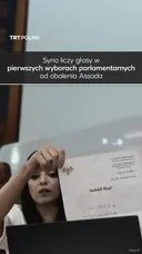 Syria liczy głosy w pierwszych wyborach parlamentarnych od obalenia Assada