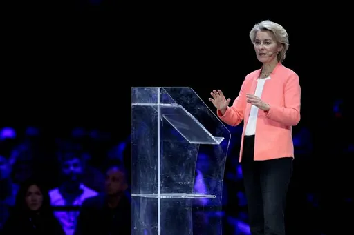 Europe faces 'hybrid warfare', says Ursula von der Leyen, without naming Russia