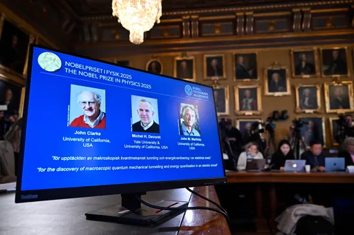 Quantum leaps: Trio win Nobel Physics Prize for breakthroughs that made quantum theory tangible