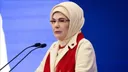 Zonja e Parë e Türkiyes shënon 2-vjetorin e gjenocidit në Gaza, thirrje për unitet kundër shtypjes