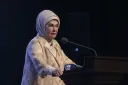 Turkish First Lady marks second anniversary of Gaza genocide, calls for unity against oppression
