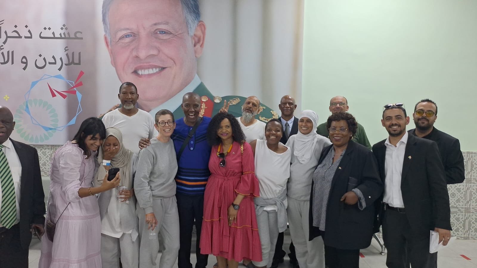 South African activists on Gaza flotilla arrive in Jordan