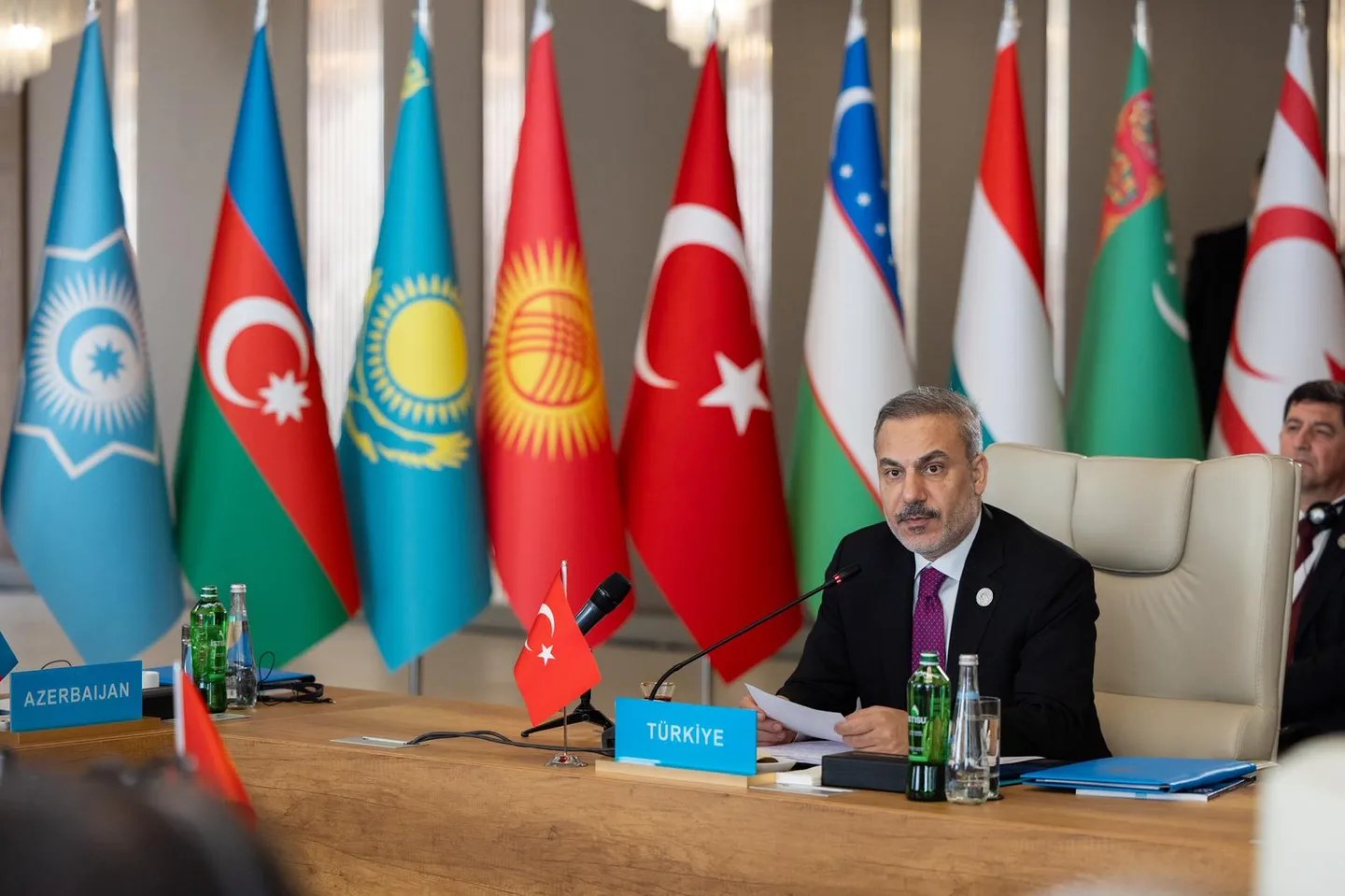 Фидан: Траен мир е можен преку единство меѓу туркиските држави