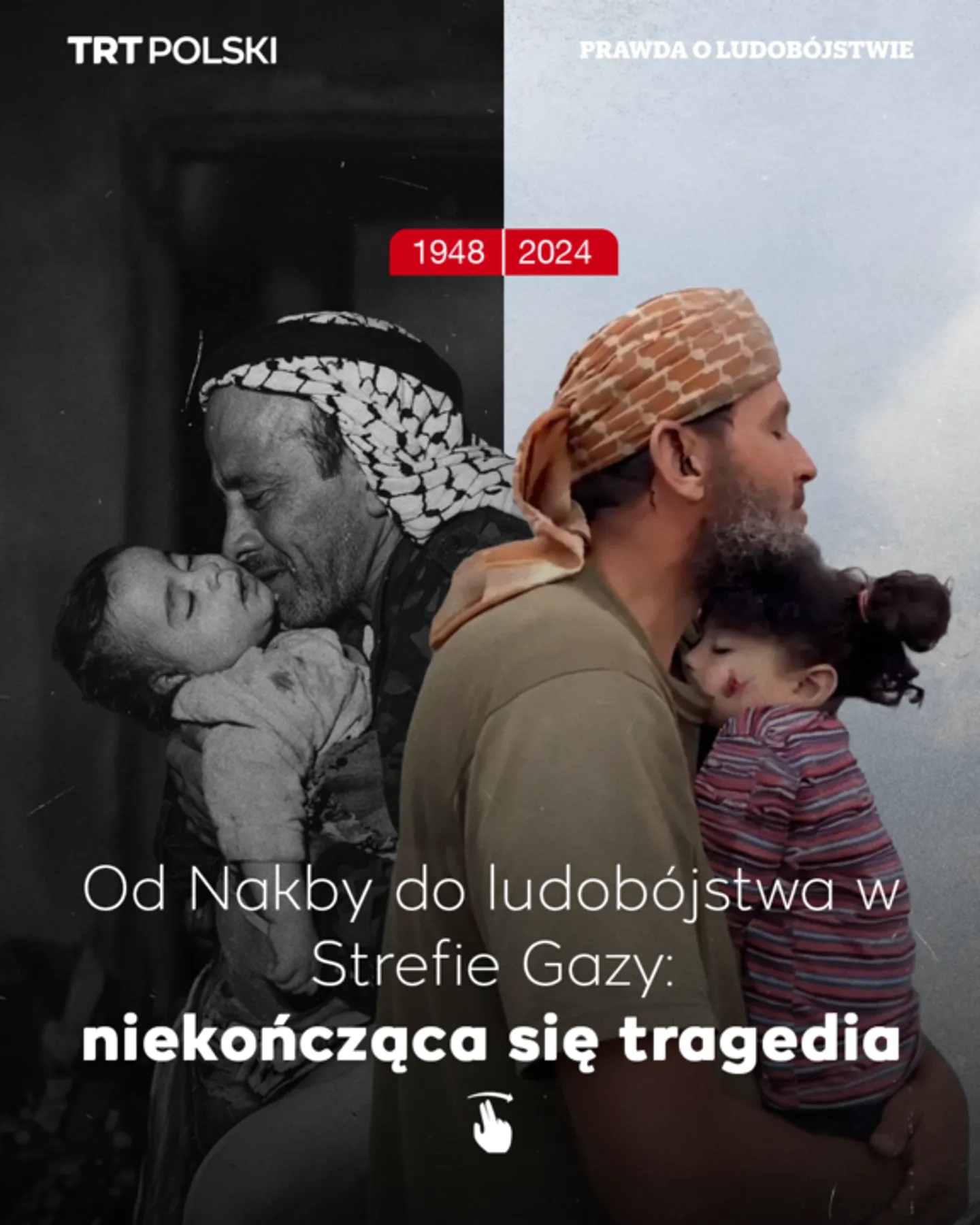 Od Nakby do ludobójstwa w Strefie Gazy: niekończąca się tragedia
