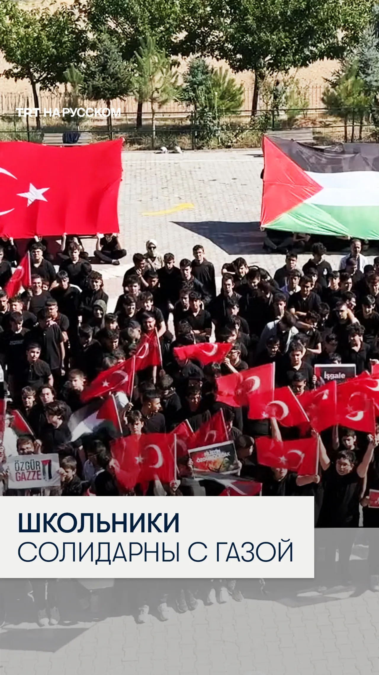 В школах по всей Турции прошли мероприятия по повышению осведомленности о Палестине