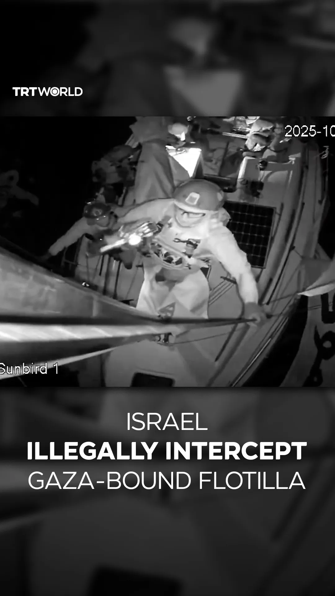 Israel illegally intercept Gaza-bound flotilla