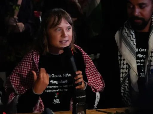 Greta Thunberg revela tortura e privação de água potável durante detenção israelita