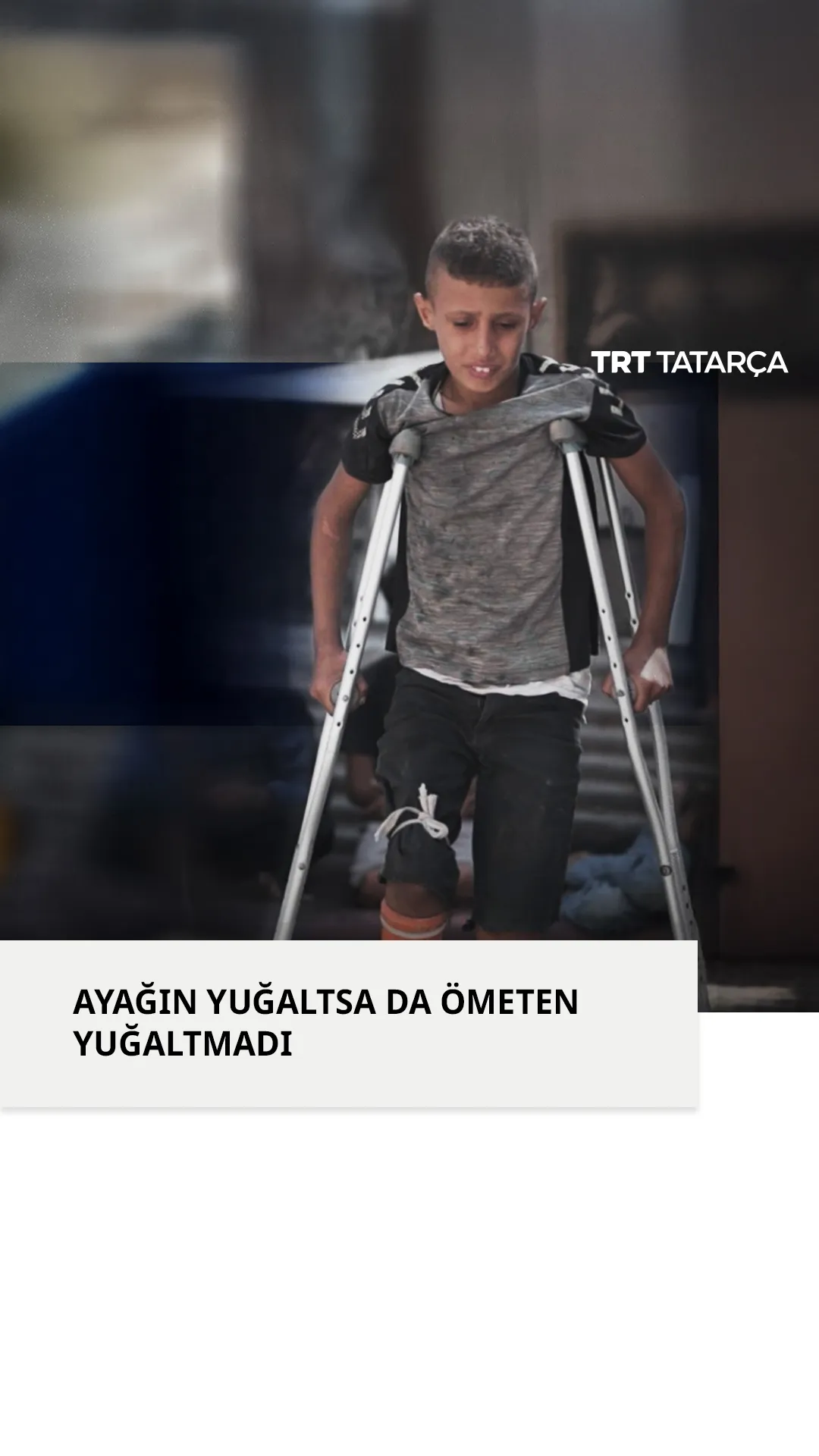 Ayağın yuğaltsa da ömeten yuğaltmadı