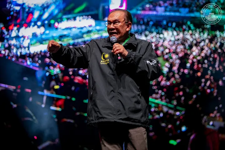 Anwar pimpin ribuan rakyat tunjuk solidariti bersama Palestin