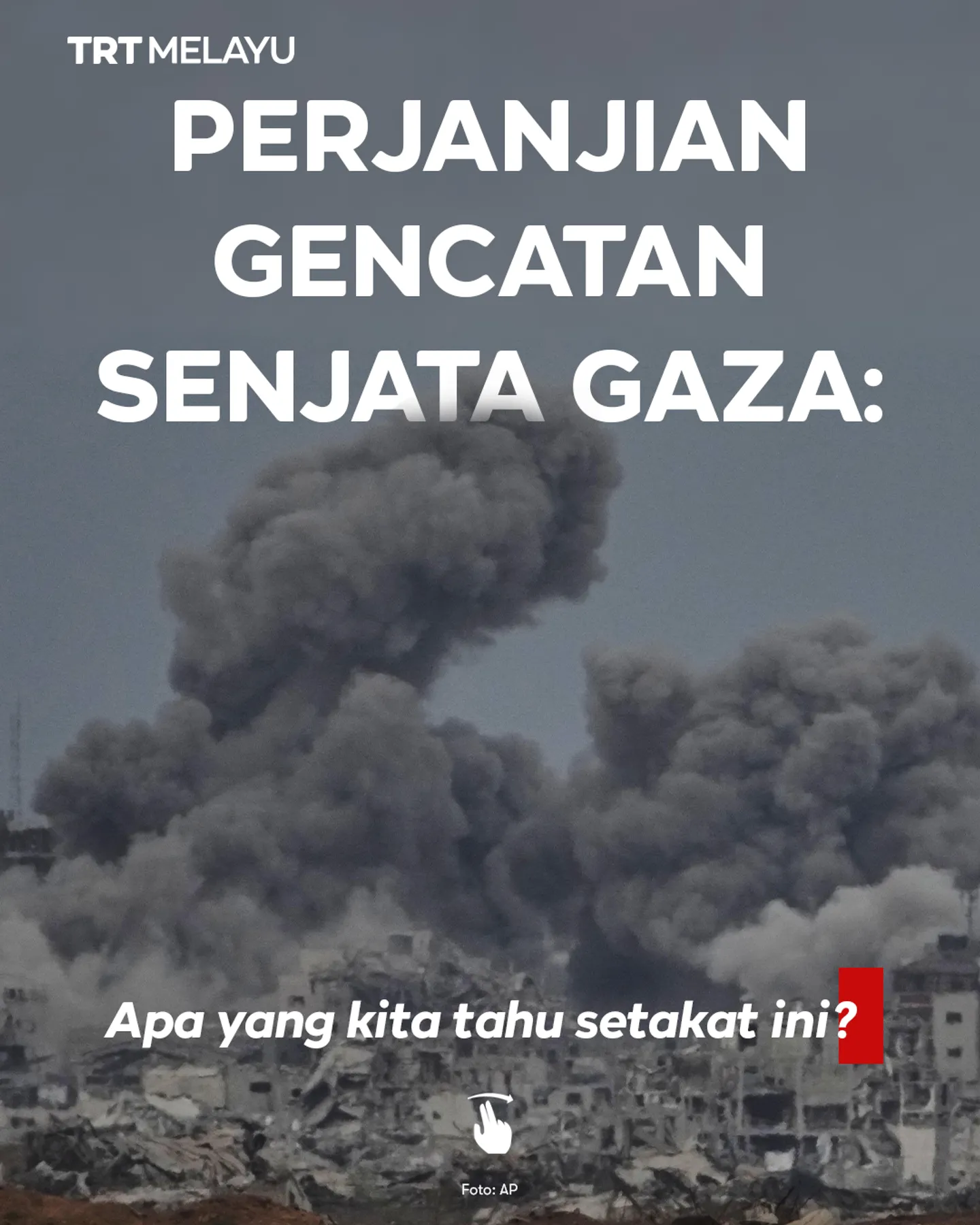 PERJANJIAN GENCATAN SENJATA GAZA: Apa yang kita tahu setakat ini?