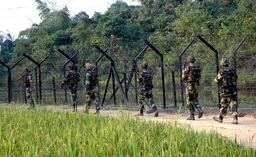 Why is India building up military presence along its border with Bangladesh?