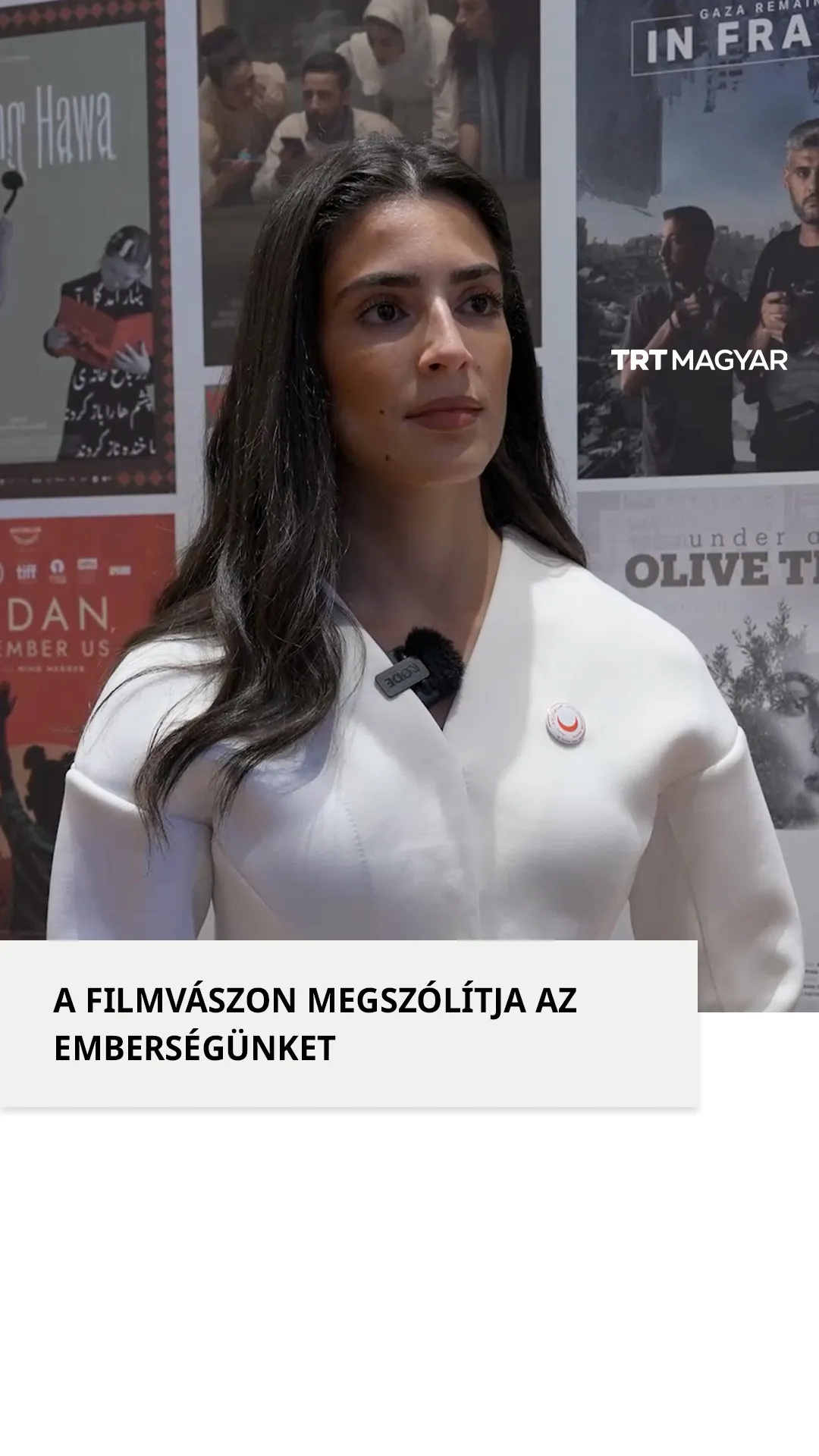 A filmvászon megszólítja az emberségünket