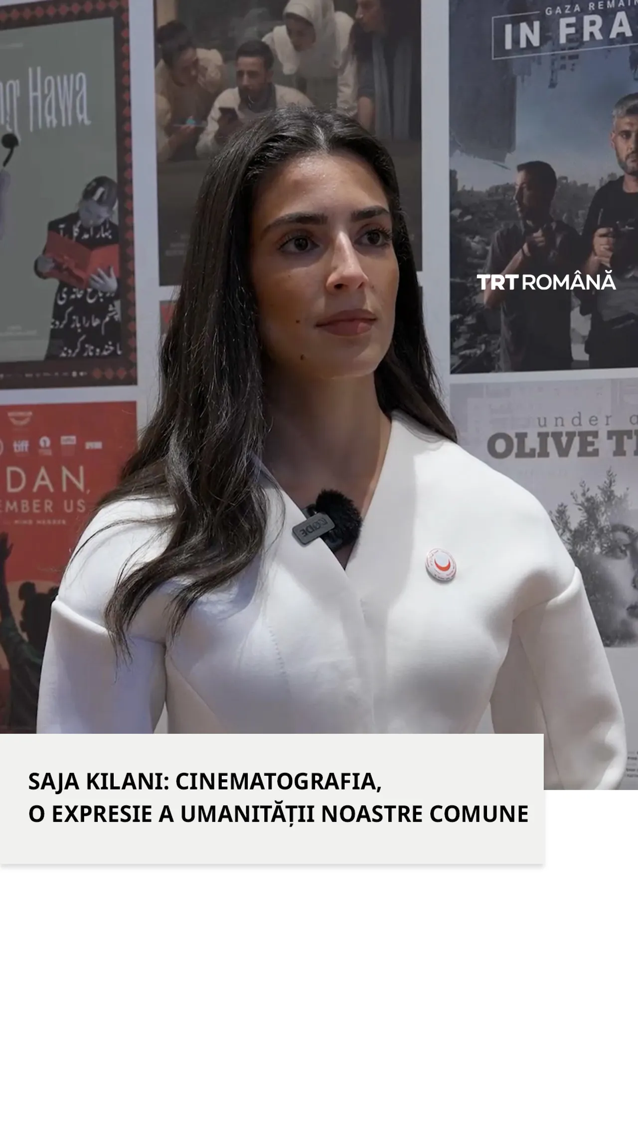 Cinematografia este o expresie a umanității noastre comune