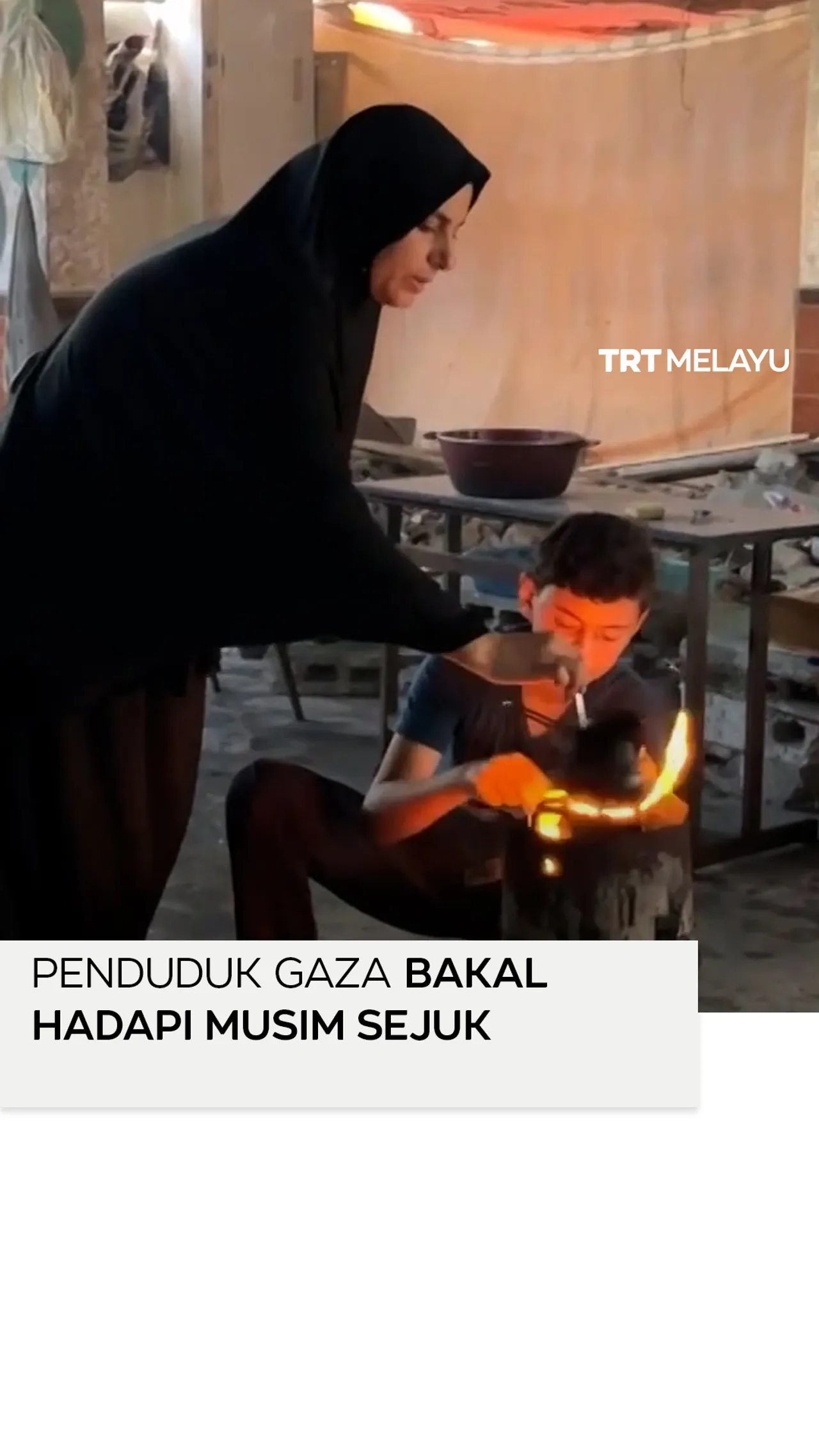 Penduduk Gaza bakal hadapi musim sejuk