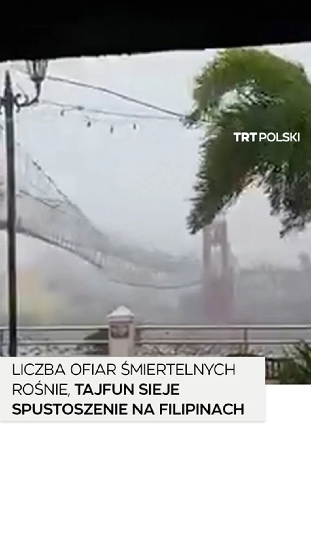 Supertajfun Fung-Wong uderzył w Filipiny