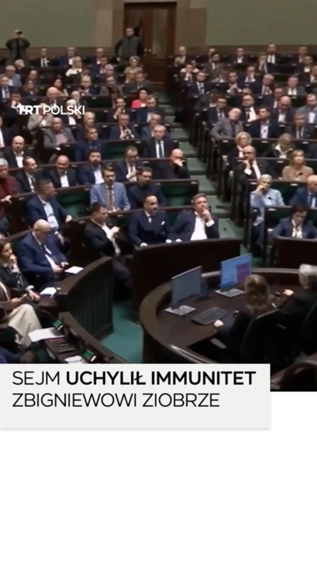 Sejm uchylił immunitet Zbigniewowi Ziobrze