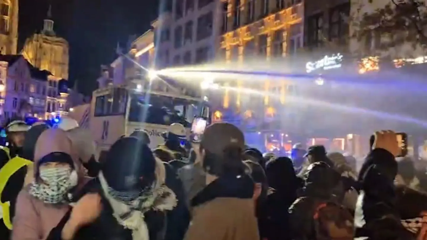 Belgique: la police réprime une manifestation pro-palestinienne à Anvers