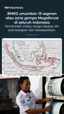 13 zona gempa Megathrust di seluruh Indonesia