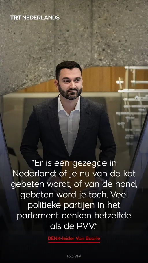 DENK-leider Van Baarle: Nieuwe regering in Nederland moet strijd tegen islamofobie aangaan