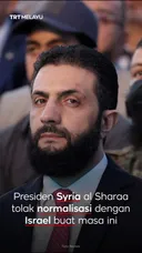 Presiden Syria al Sharaa tolak normalisasi dengan Israel buat masa ini
