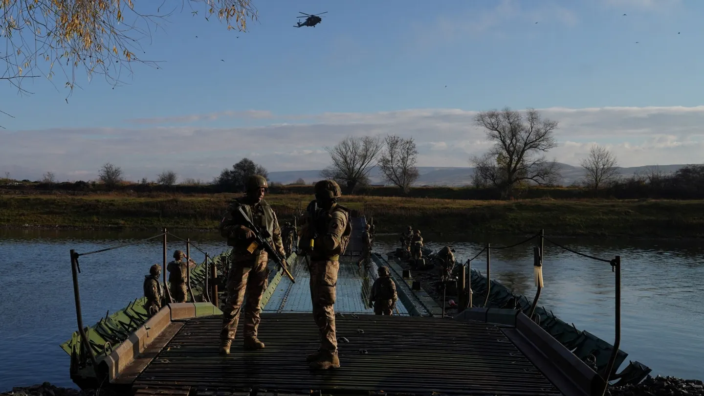 Российский дрон упал в Румынии