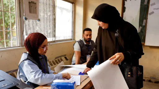 Иракта парламенттик шайлоо өтүүдө