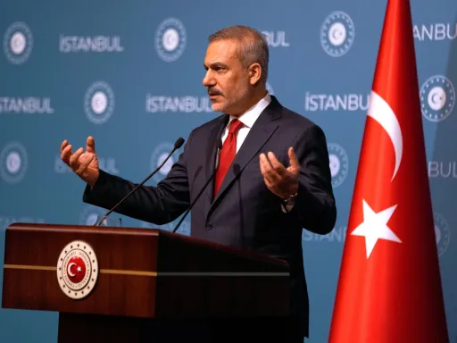 Fidan: EUA compreendem a necessidade de a Síria estar unida após conversações em Washington