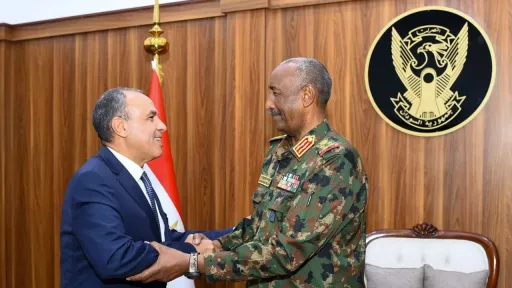 General Burhan hosts Egypt's Foreign Minister Abdelatty to discuss Sudan situation