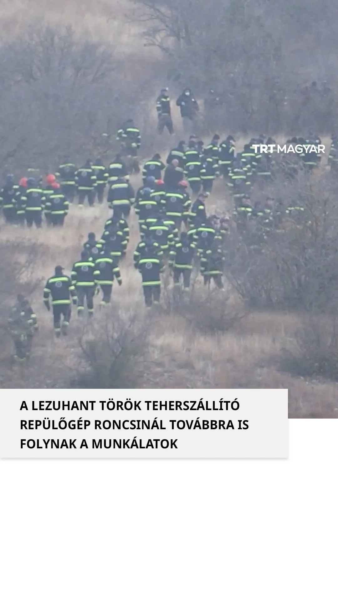 Lezuhant török teherszállító repülőgép