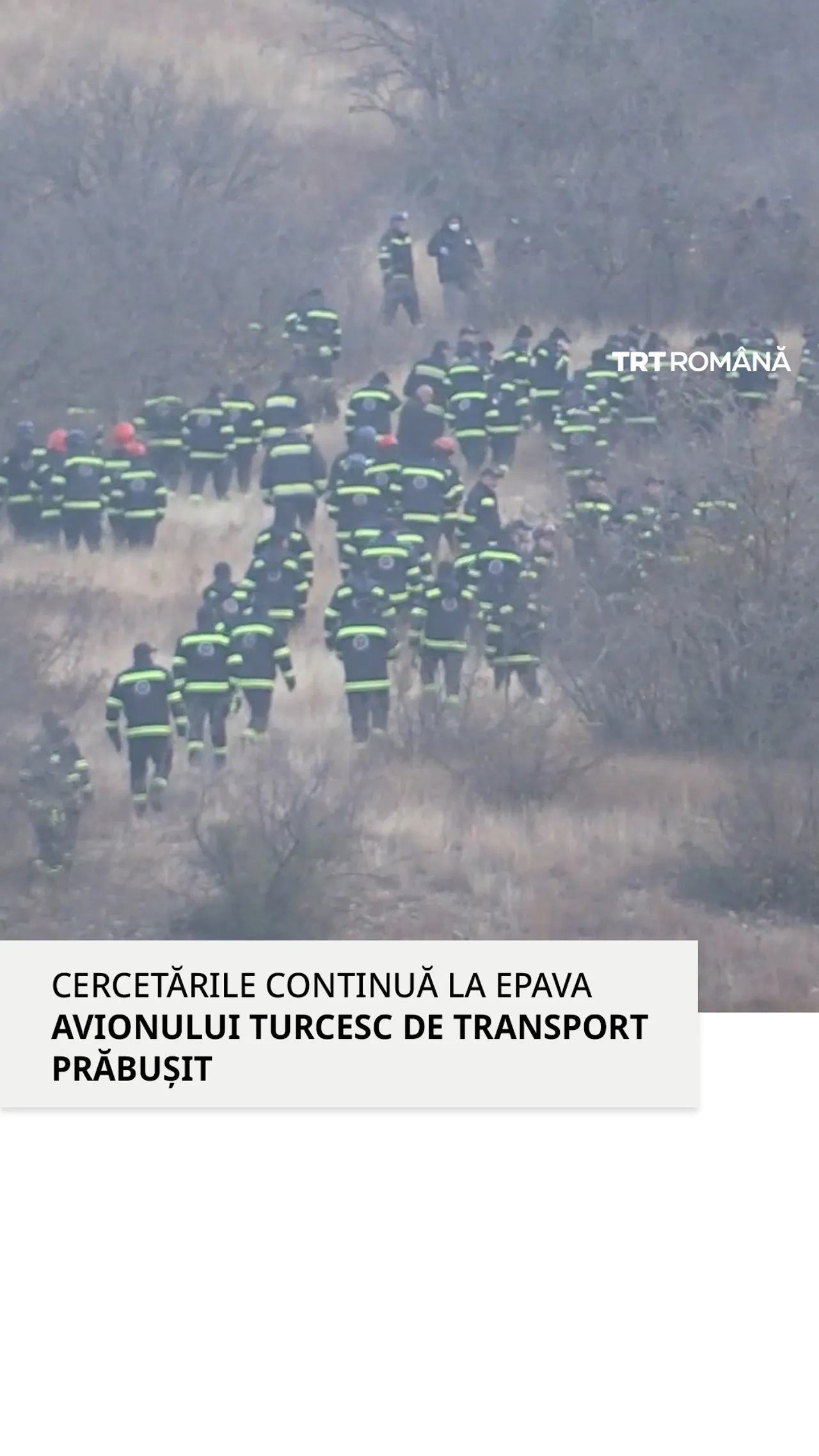 Echipele de intervenție se află la fața locului