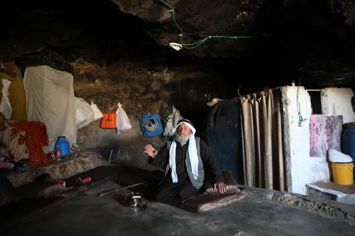‘We sleep beneath the ground to stay on our land’: Life in the caves of Masafer Yatta