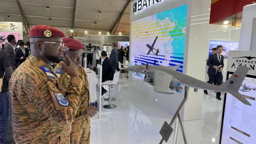 محصولات دفاعی ترکیه در نمایشگاه بامکس ۲۵ در مالی به نمایش گذاشته شدند.