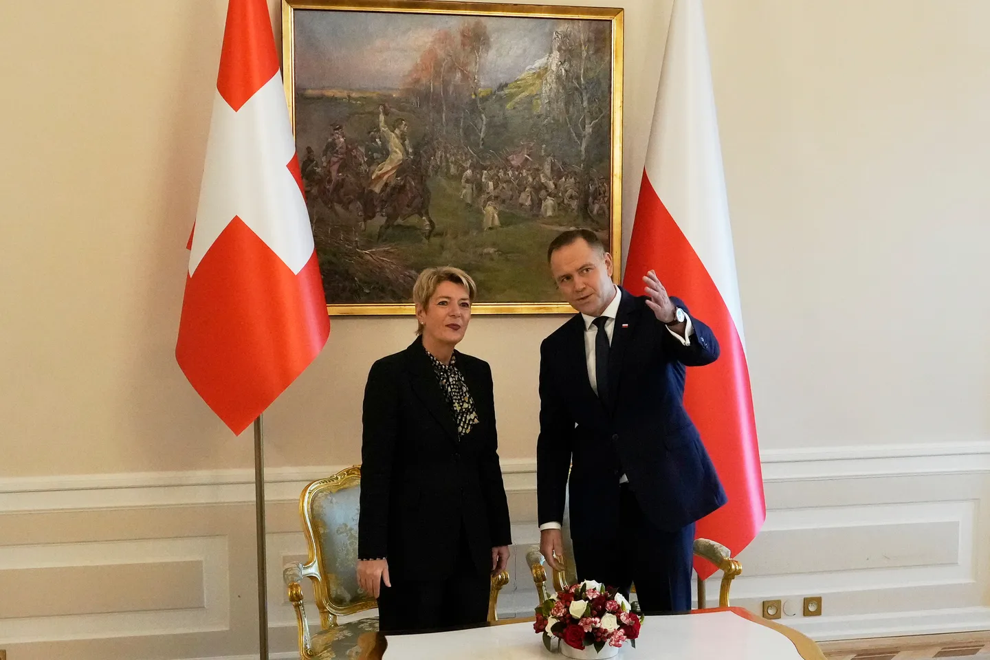 Prezydenci Polski i Szwajcarii o inwestycjach i relacjach z UE