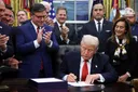 Trump signs funding bill into law, ending historic government shutdown
