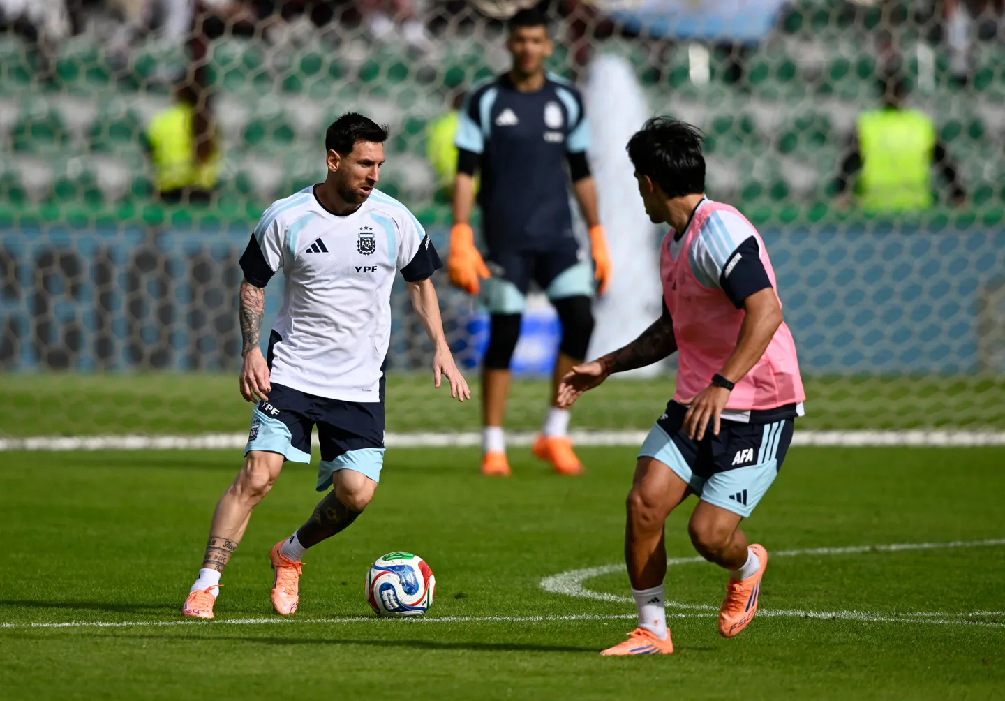 Messi scores as Argentina sink Angola in historic friendly