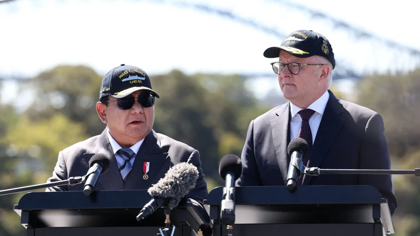 Austrália e Indonésia assinam novo pacto de segurança em meio a tensões crescentes na Ásia-Pacífico