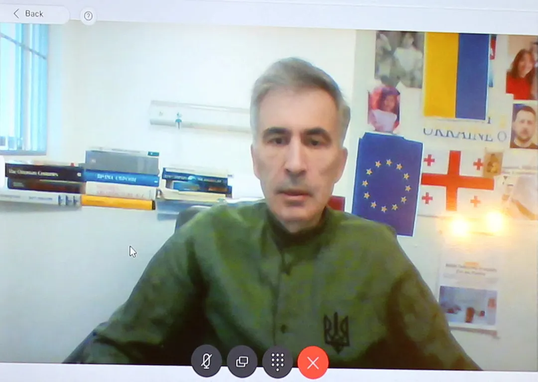 სააკაშვილმა ზელენსკის სთხოვა, რომ უკრაინის ტყვეთა გაცვლის სიაში შეიყვანოს