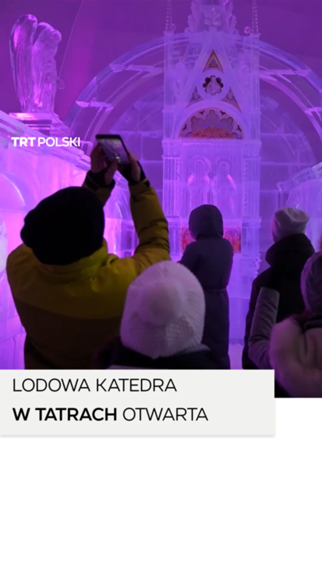 Tatry Ice Dome – hołd dla papieża Franciszka