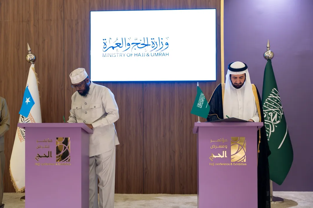 Soomaaliya iyo Sacuudi Carabiya oo kala saxiixday heshiiska kootada Xajka 1447