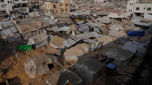 هشدار درباره خطر سیل برای بیش از ۹۰۰ هزار آواره در غزه