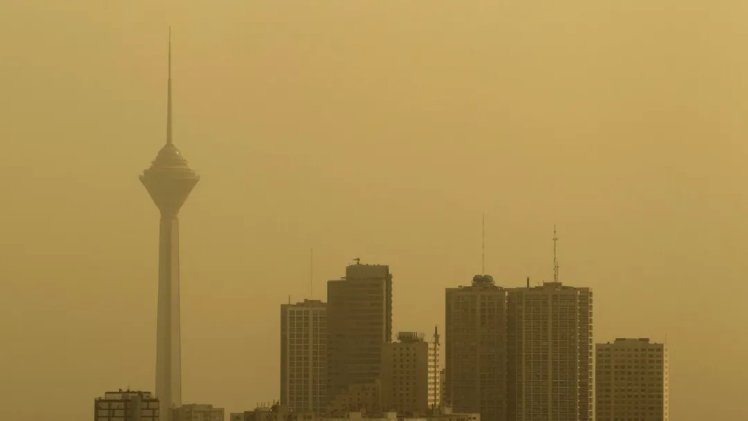 هوای پایتخت ایران در وضعیت ناسالم برای گروه‌های حساس قرار گرفت