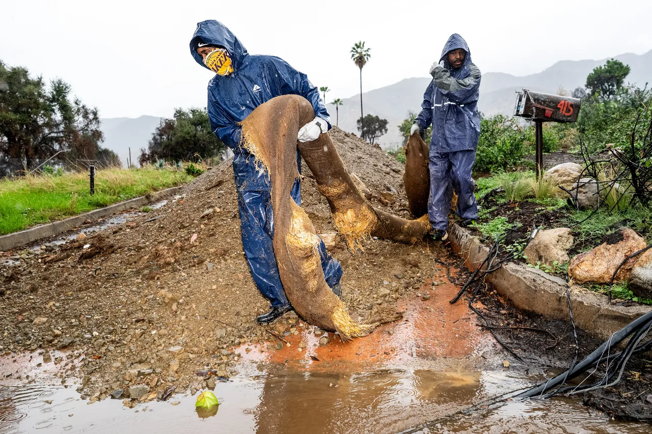 Stuhia vdekjeprurëse godet Kaliforninë e Jugut, një i vdekur dhe mbi 22 milionë të prekur