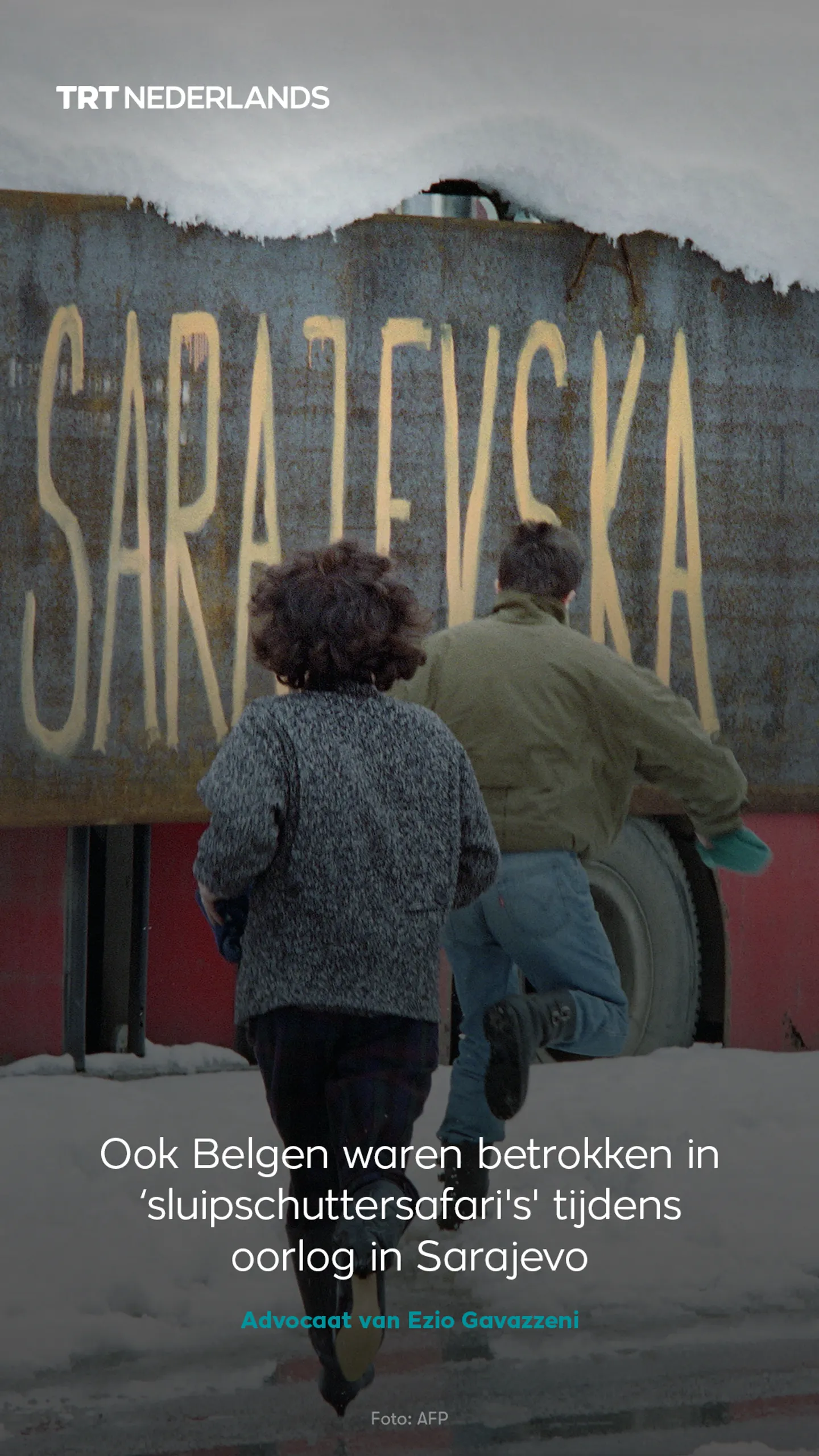 Ook Belgen waren betrokken in ‘sluipschuttersafari's' tijdens oorlog in Sarajevo