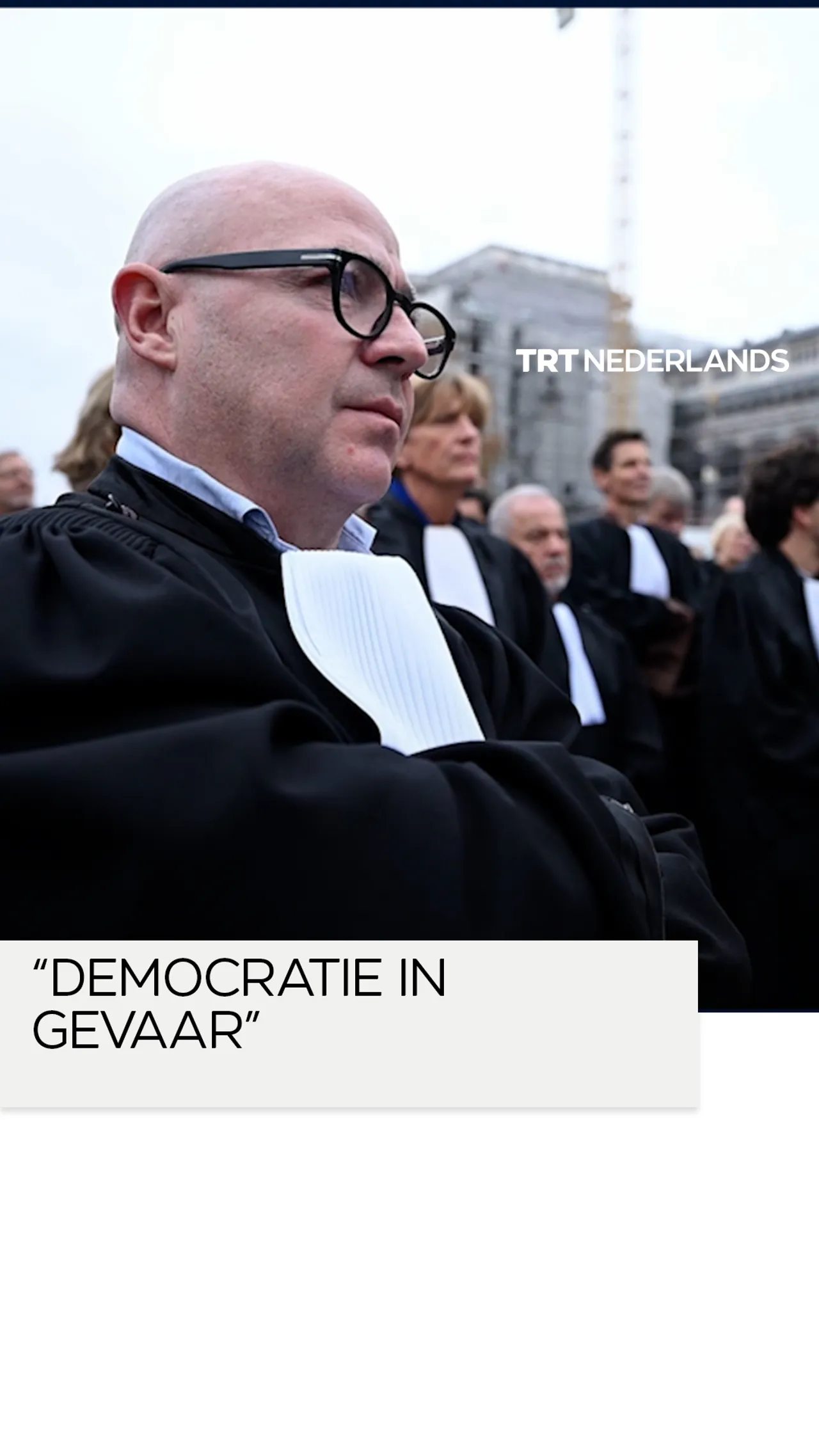 Belgisch gerechtspersoneel protesteert: “Justitie staat op knappen”